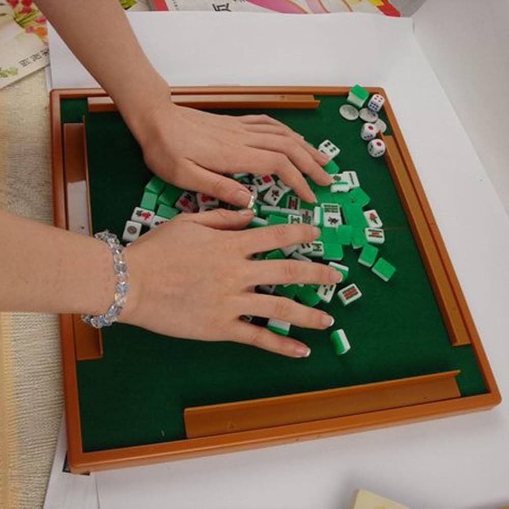 麻雀　折りたたみ式　雀卓　麻雀牌　セット 楽天市場】折りたたみ麻雀セット 麻雀 ミニサイズセット